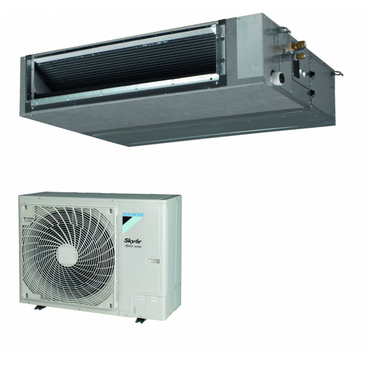 Šilumos siurblys DAIKIN SPLIT ortakinis BLUEVOLUTION FDA125A-RZAG125NY1 Šildymo galia 13,5 kW, Šaldymo 12,1 kW Freonas R32 oro kondicionierius
